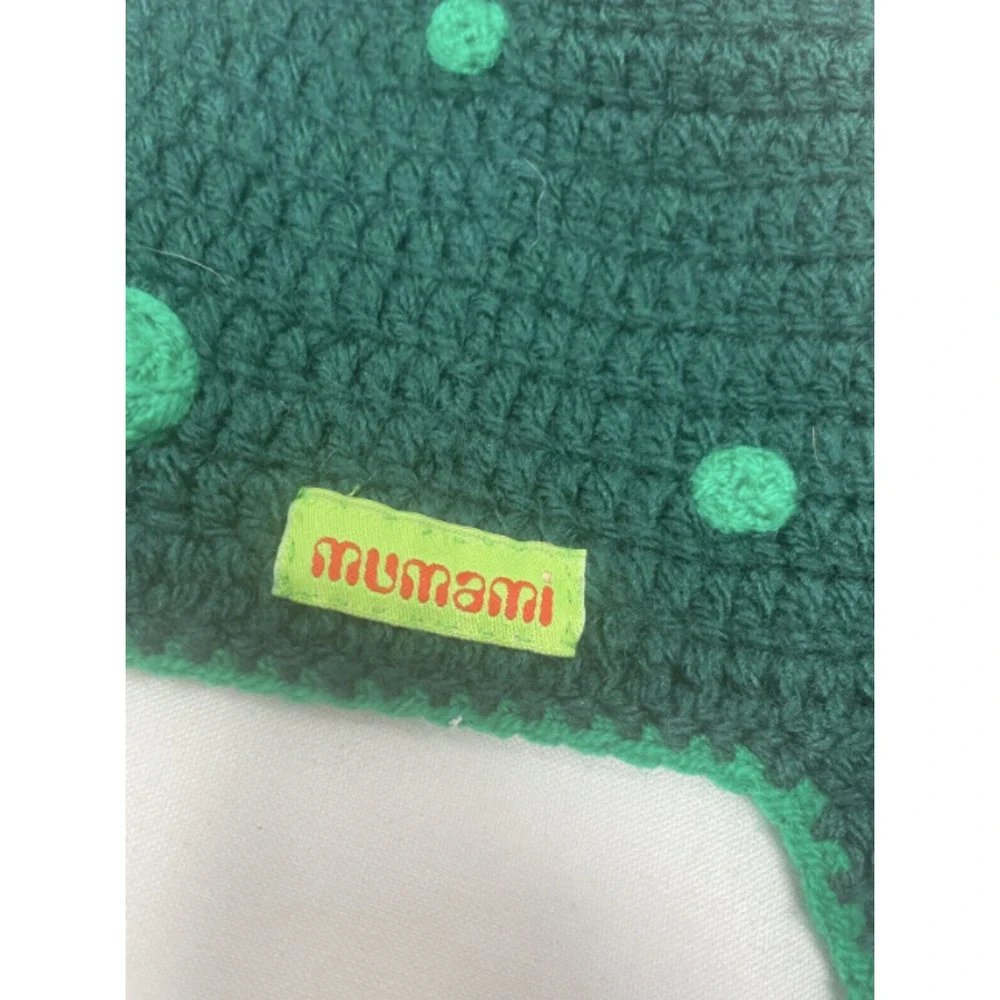 Hand Knit‎ Orge Shrek Hat Green Mumami Amsterdam Children Kids